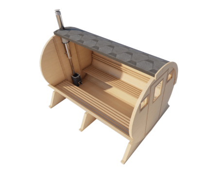 Баня-бочка 2,0 м